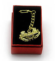 Брелок золото (Z) "Краб" 20141