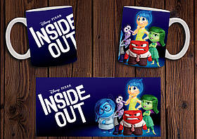 Чашка "Думками навиворіт" / Кружка Inside Out №11