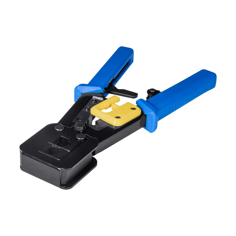 Кримпер E-NET CT-01/6P+8P Інструмент для обтискання конекторів RJ45 прохідного типу (74-00116), фото 1