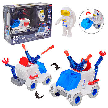 Ігровий космічний набір Місяць (інерція, космонавт) K02