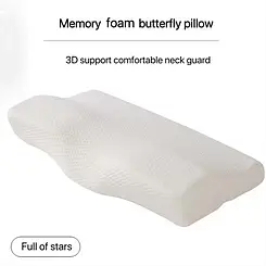 Ортопедична подушка для сну з ефектом пам'яті New Comfort Memory Pillow TV50092 Np
