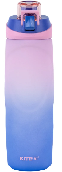 Пляшка для води пласт. "Kite" 750мл фіолетово-рожева №K24-1200-2(12)