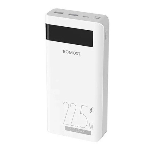 Power Bank повербанк УМБ 30000мАч QC3.0 ЖК дисплей 22.5Вт, Romoss Sense 8PF