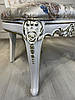 Стілець обідній білий деревʼяний класичний Кінг, фото 6