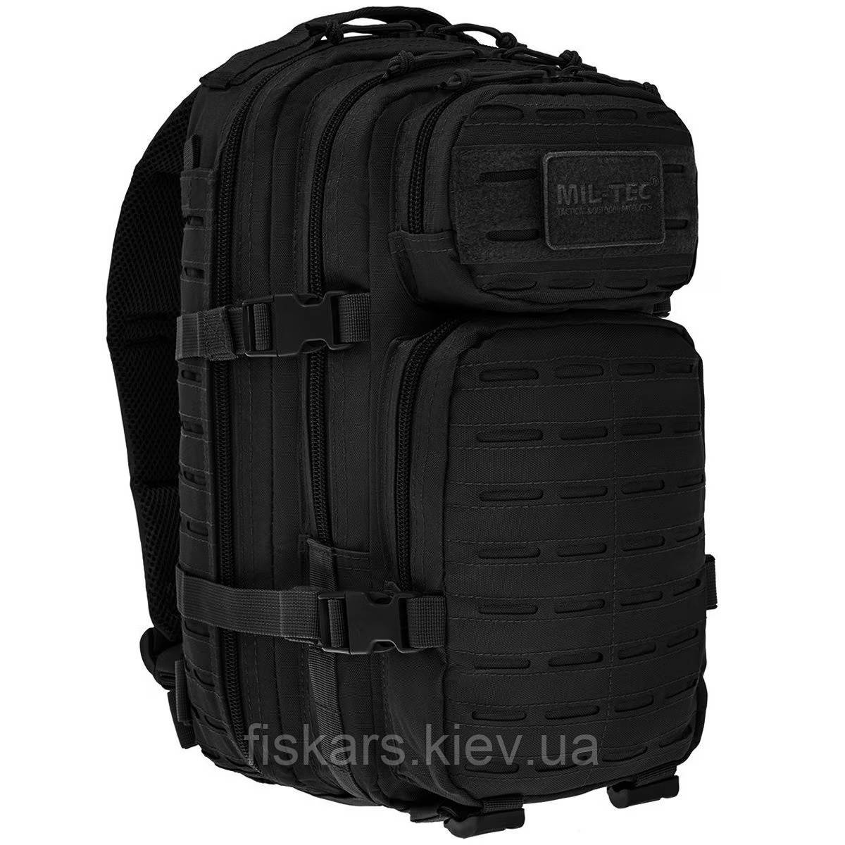 Рюкзак тактичний Mil-Tec Assault Laser Cut S 20 л Black (14002602)