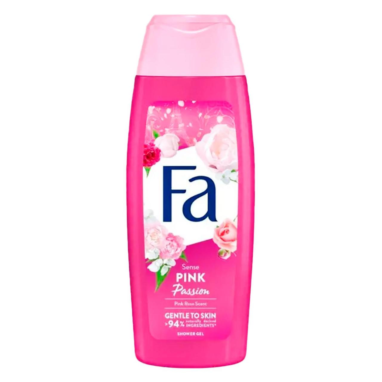 Гель для душу Fa Pink Passion з ароматом рожевої троянди, 250 мл, Henkel, Арт.55240