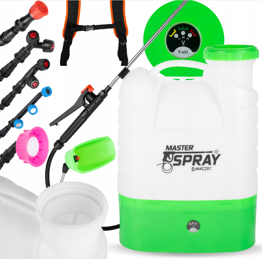 Обприскувач акумуляторний Maltec 16л MasterSpray (Польща), фото 1
