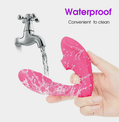 Вакумний вібратор Maya Flight of Fancy вагінальний смоктальний вібратор для жінок 10-швидкісний рожевий