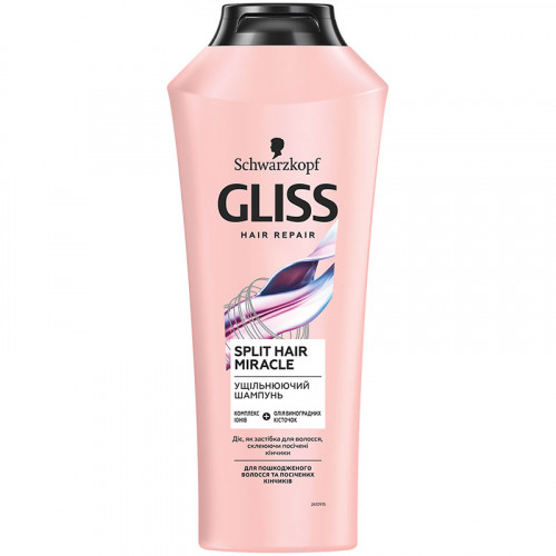 Шампунь Gliss Kur Split Hair Miracle Ущільнюючий 400 мл, Schwarzkopf, Арт.55231