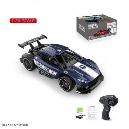 Дитяча машинка на акумуляторі з пультом керування, 1:24, метал, 2.4G, в кор. 23,9*13,5*12,3см