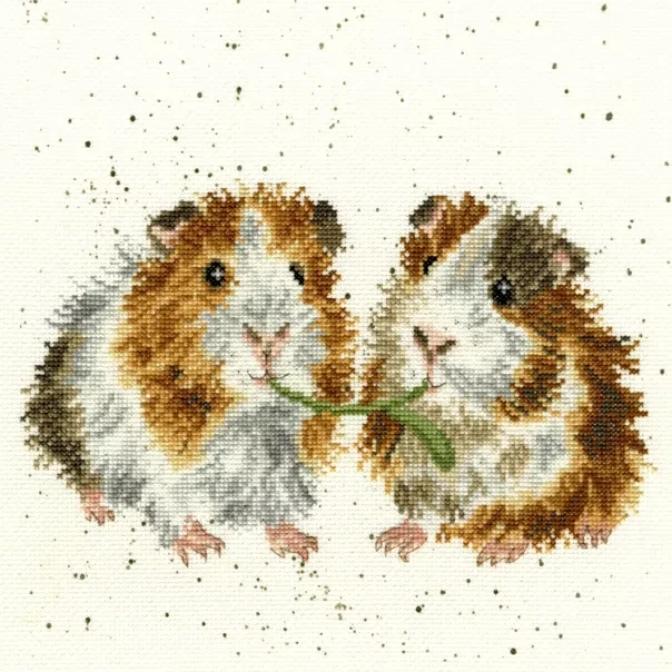 Набір для вишивки від Bothy Threads Lettuce Be Friends - Hannah Dale