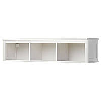 Полка IKEA HEMNES белая морилка 602.972.20