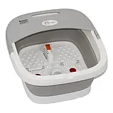 Гідромасажна ванна для ніг V-720 складана з підігрівом Сіра, фото 3