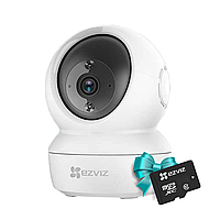 Комплект-набір 2K Auto-Tracking 360° Ezviz CS-H6c (4MP,W1) + Ezviz CS-CMT-CARDT32G-D