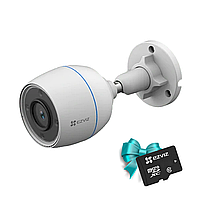 Комплект набір 1080p Wi-Fi CS-H3c (1080P,2.8мм,color) + Ezviz CS-CMT-CARDT32G-D