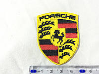 Нашивка Porsche 49х63 мм