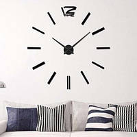 Годинник настінний 80-130см D-053 індекси Чорний