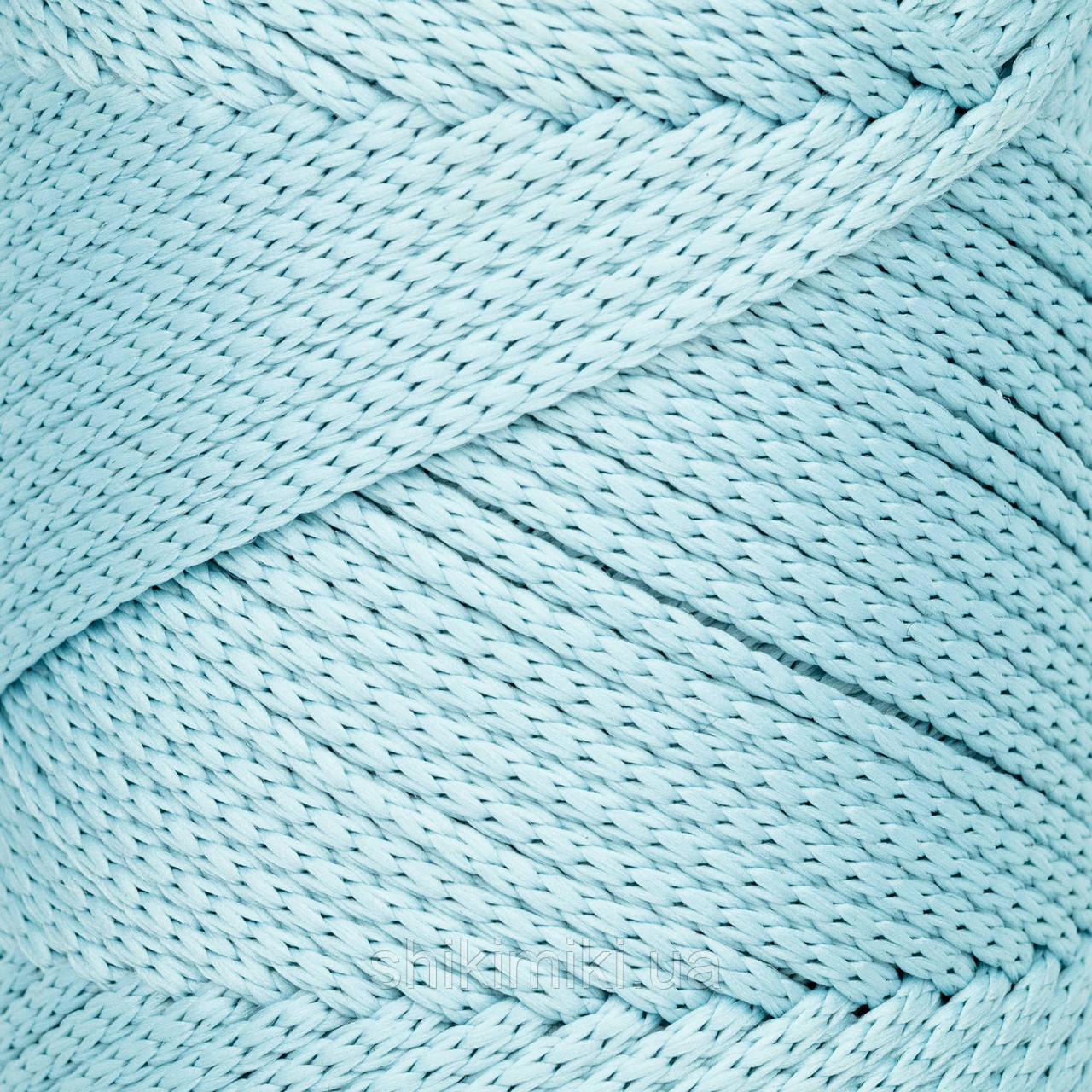 Шнур поліефірний Matte Macrame 3 mm, колір Небесно-бірюзовий