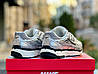 Чоловічі жіночі кросівки Nike P-6000 metallic silver Найк сріблясті молодіжні на шнурівці весна літо, фото 7