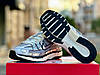 Чоловічі жіночі кросівки Nike P-6000 metallic silver Найк сріблясті молодіжні на шнурівці весна літо, фото 6