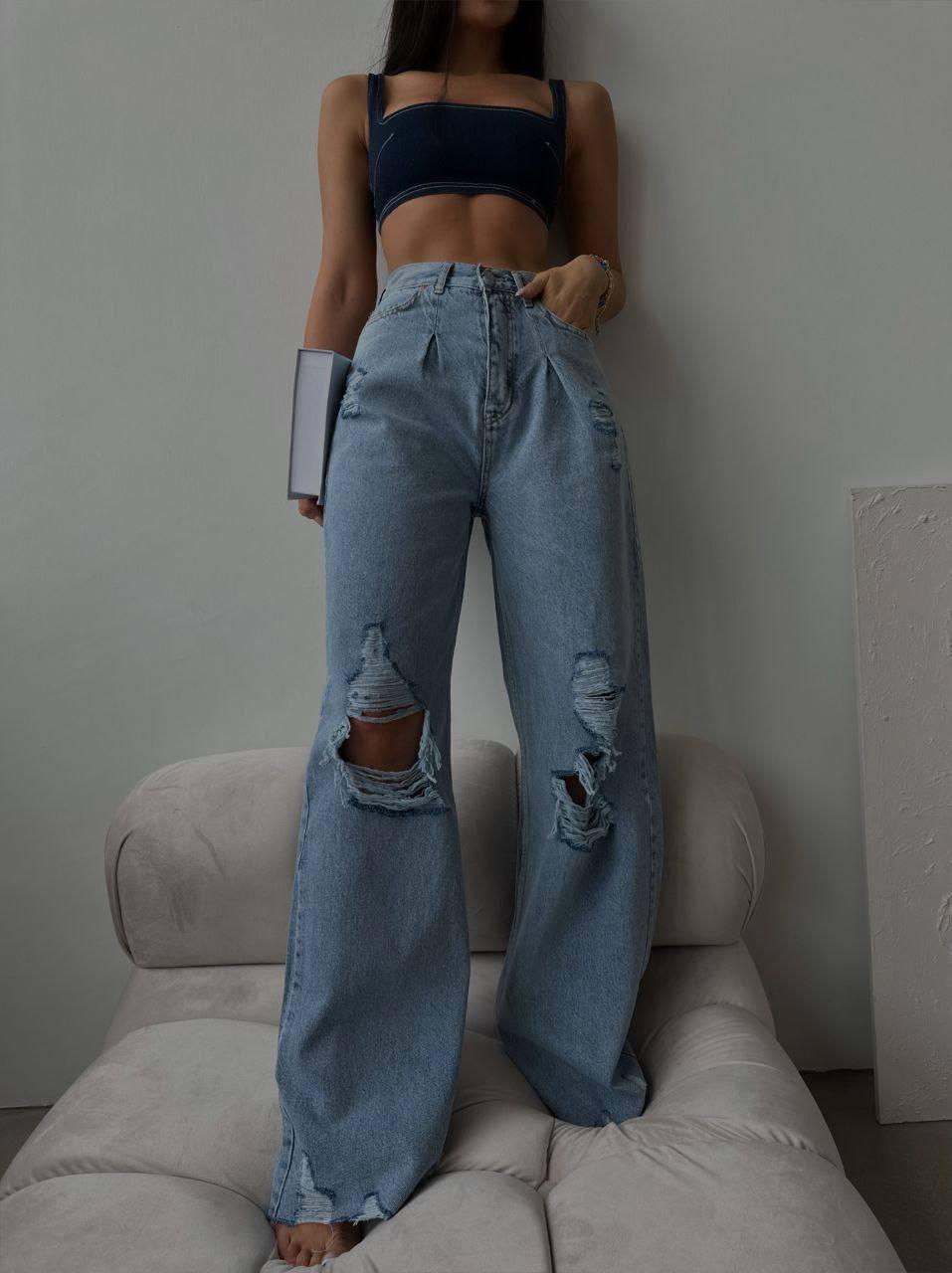 Джинси жіночі Wide Leg Squalo