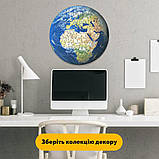 Дерев'яний пазл Планета Земля, А3, Дерев'яна коробка, фото 6