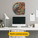 Дерев'яний  пазл Подорож Папуги, А3, Картонна коробка, фото 6