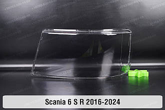 Скло фари Scania 6 S R (2016-2024) ліве