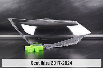 Скло фари Seat Ibiza (2017-2024) праве