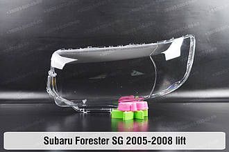 Скло фари Subaru Forester SG (2005-2008) рест ліве