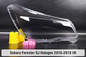 Скло фари Subaru Forester SJ Halogen (2016-2018) рест праве