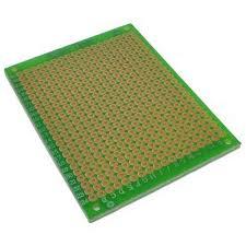 Макетна плата універсальна одностороння 50*70 мм; крок 2,54 мм.