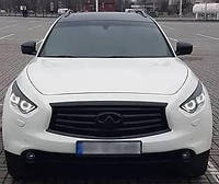 Вії на фари Infiniti FX35/FX50 2008+ Накладки на фари Інфініті ФКС 35/50