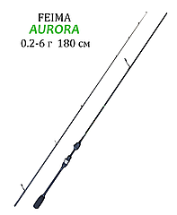 Спінінг ультралайт 0.2-6 г 180 см Aurora Spin Feima