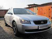 Вії на фари Kia Magentis 2005-2008 Накладки на фари Кіа Маджентіс