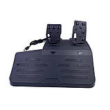 Кермо ігрове перегонове для ПК і консолей із педалями та кутом повороту 270 градусів, фото 7