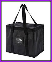 Термосумка на 38л (ізотермічна) сумка холодильник для їжі та пікніка (43*29*31см)