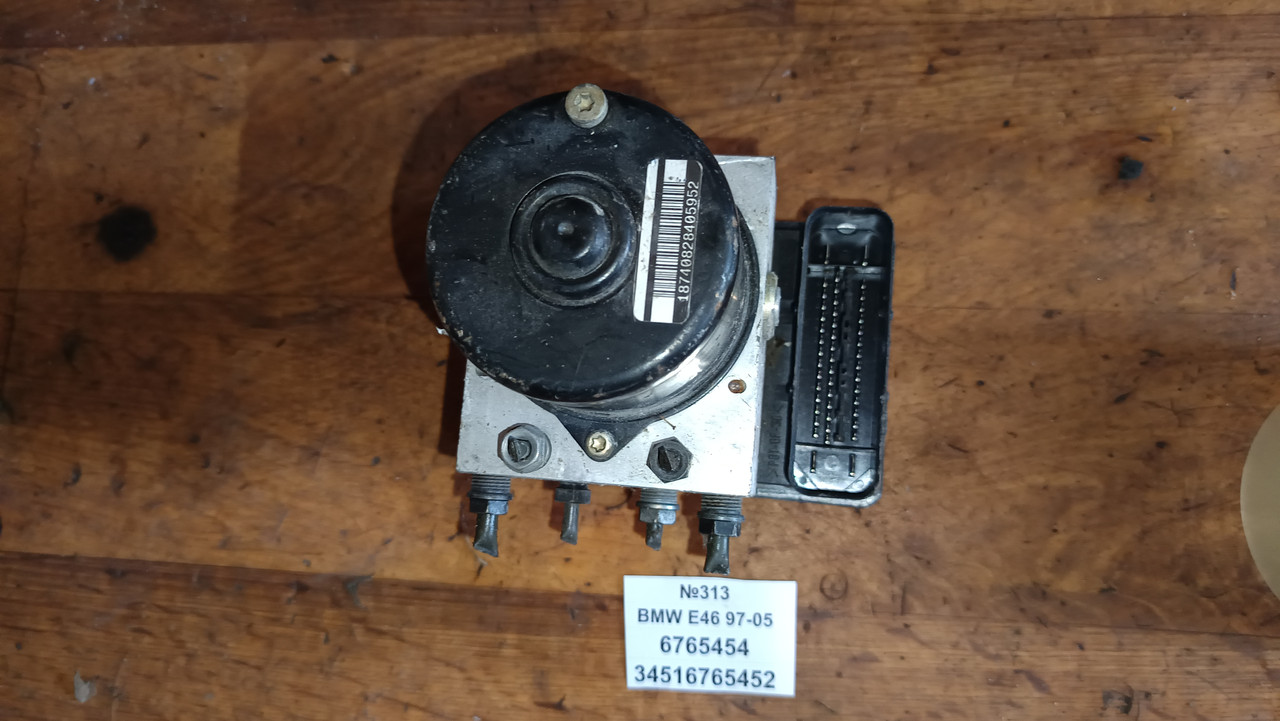 №313 Блок ABS 6765454 34516765452 для BMW E46 97-05, фото 1