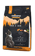 Беззерновий сухий корм Chicopee HNL Cat Hair & Skin  для підтримання здоров'я шкіри й шерсті в дорослих котів, 8 кг