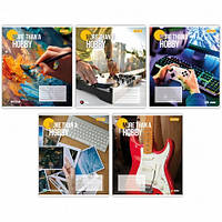 Зошит шкільний 1Вересня 96 аркушів клітинка Hobby (5)