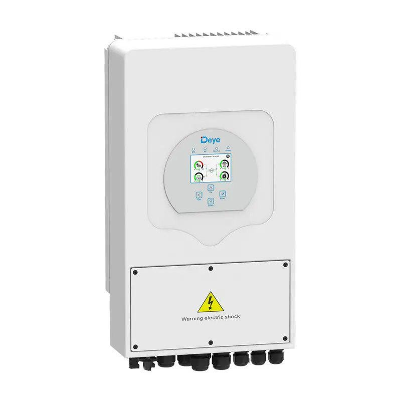 Гібридний мережевий інвертор Deye SUN-6K-SG03LP1-EU WiFi (6 кВт. 1 фаза, 48В АКБ, 2 MPPT PVmax до 8кВт.)