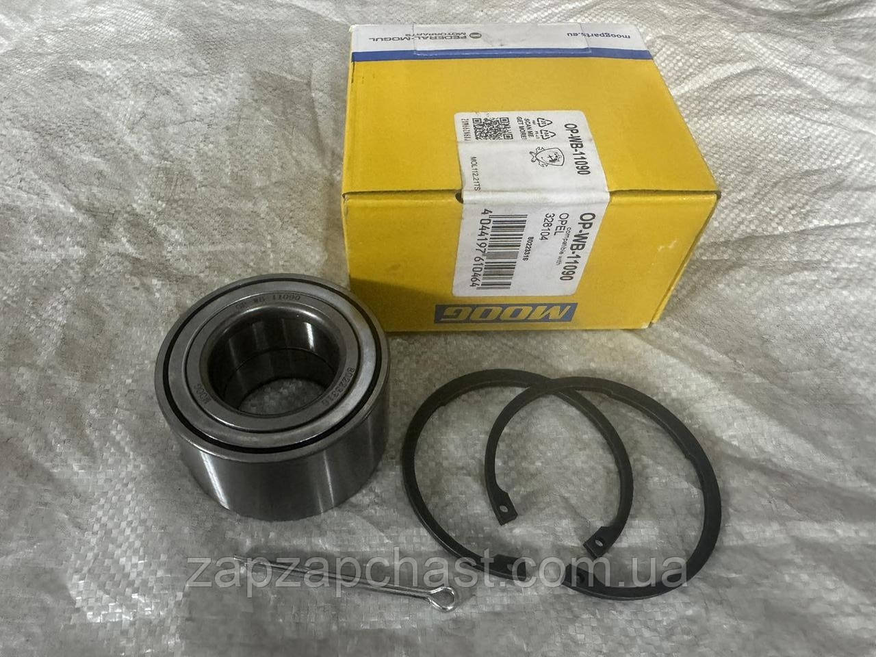 Підшипник маточини передньої ваз 2108 2114 2115 2110- 2112 ланос сенс lanos sens заз 1102 1103 таврія MOOG, фото 1