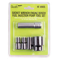 Популярний! Набір головок для обслуговування ТНВД 5ін. Alloid НГ-0905 - Краща якість тільки на Nukleon.com.ua
