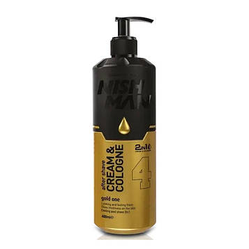 Крем-одеколон 2в1 Gold One Nishman After Shave Cream + Cologne 2in1 400 мл (10201016)
