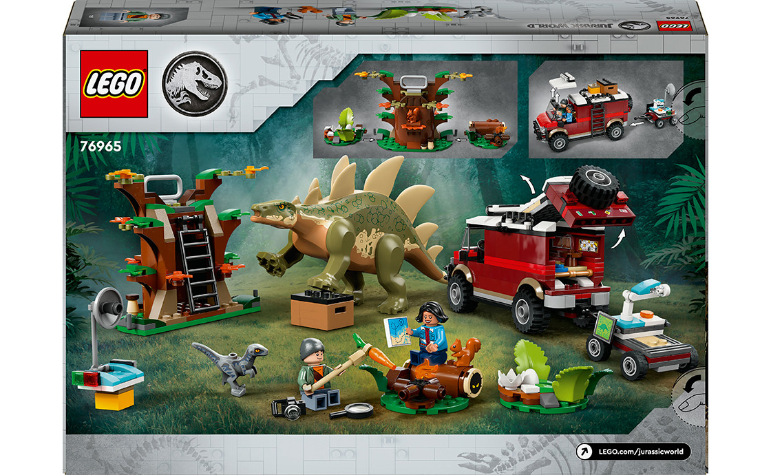 Конструктор LEGO Jurassic World Місії динозаврів: Знахідка стегозавра (76965), фото 1