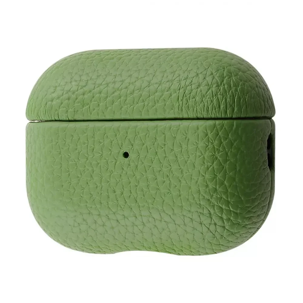 Чохол для навушників Infinity Leather Case AirPods Pro Olive