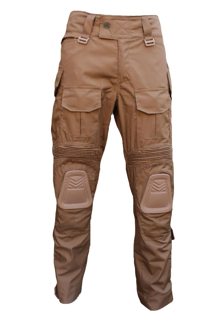 Штани бойові G3 Combat Pants з наколінниками Pancer Браун Койот