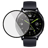Полімерна плівка 3D (full glue) (тех.пак) для Xiaomi Watch 2 Чорний