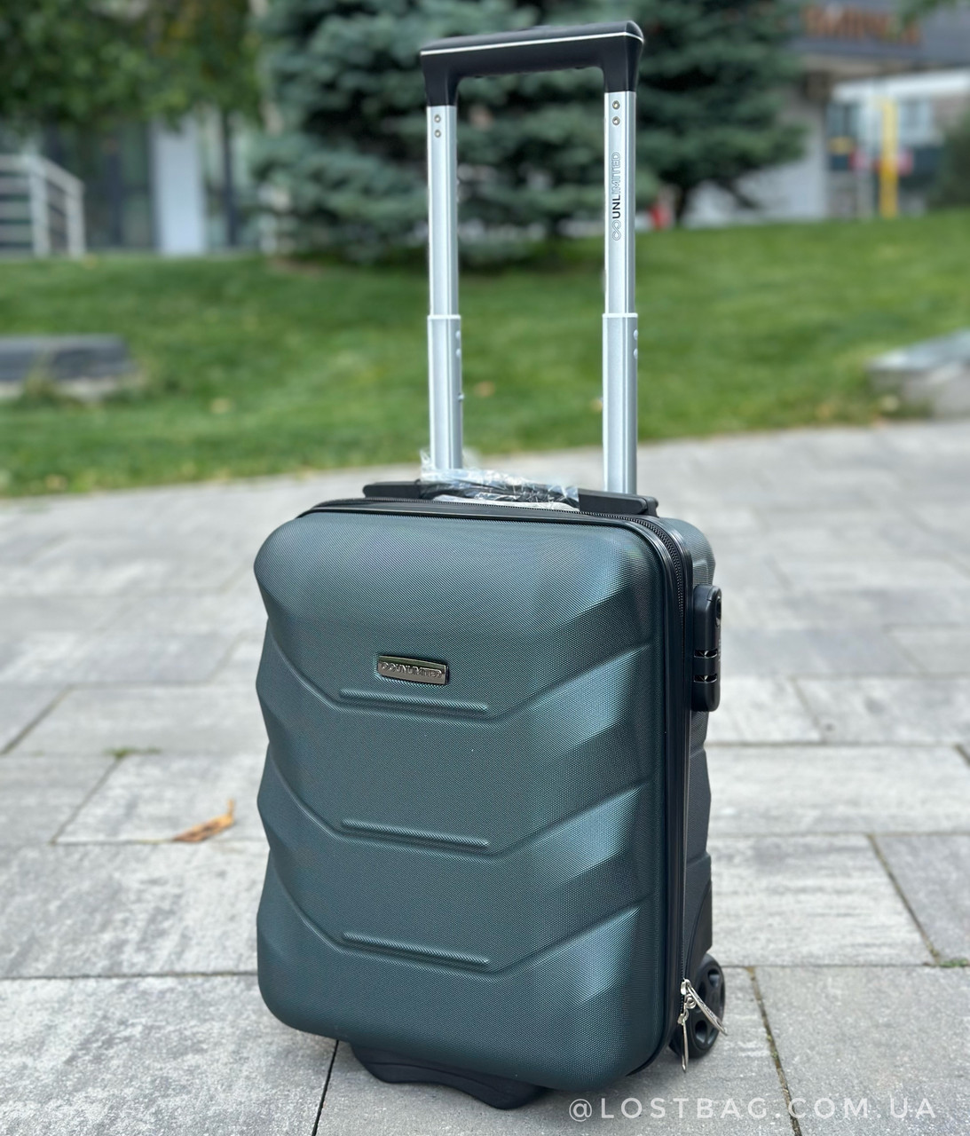 Валіза Unlimited 147 Lowcost XS Зелений, фото 1