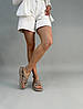 Босоніжки жіночі ShoesBand Бежеві натуральна шкіра 40 (25,5 см) (S67071-2), фото 5